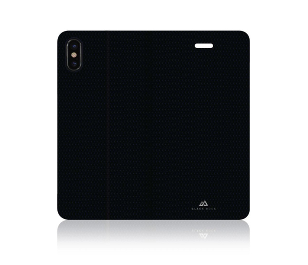 Etui BLACK ROCK Material Pure BOOKLET do iPhone X Dark granatowe - 1382984 - zdjęcie 2